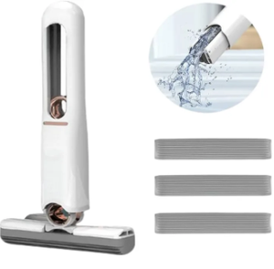 New Portable Mini Squeeze Mop | Compact, Lightweight & Easy Cleaning