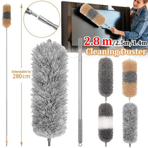 Premium Microfiber Duster – Extendable, Washable, High-Density Dust Cleaner for Home, Car & Office