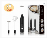 Rechargeable Coffee Beater – USB Rechargeable Powerful Milk Frother for Coffee, Cappuccino, Latte, Matcha, Hot Chocolate