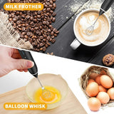Rechargeable Coffee Beater – USB Rechargeable Powerful Milk Frother for Coffee, Cappuccino, Latte, Matcha, Hot Chocolate